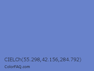 CIELCh 55.298,42.156,284.792 Color Image