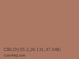 CIELCh 55.2,26.131,47.048 Color Image