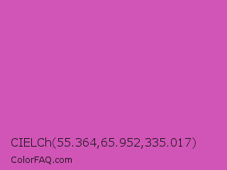 CIELCh 55.364,65.952,335.017 Color Image