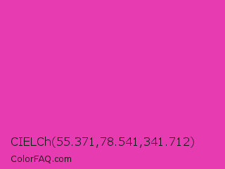 CIELCh 55.371,78.541,341.712 Color Image