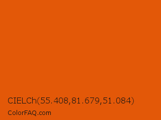 CIELCh 55.408,81.679,51.084 Color Image