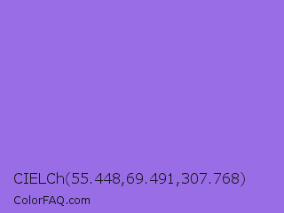 CIELCh 55.448,69.491,307.768 Color Image
