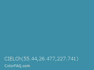 CIELCh 55.44,26.477,227.741 Color Image