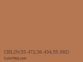 CIELCh 55.472,36.434,55.092 Color Image