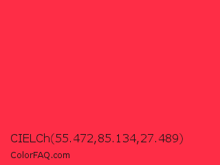 CIELCh 55.472,85.134,27.489 Color Image