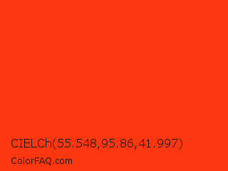 CIELCh 55.548,95.86,41.997 Color Image