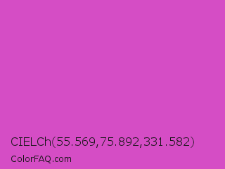 CIELCh 55.569,75.892,331.582 Color Image