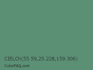 CIELCh 55.59,25.228,159.306 Color Image