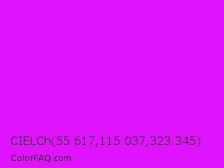 CIELCh 55.617,115.037,323.345 Color Image
