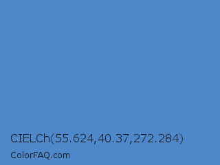 CIELCh 55.624,40.37,272.284 Color Image