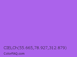 CIELCh 55.665,78.927,312.879 Color Image