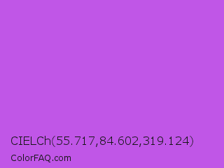 CIELCh 55.717,84.602,319.124 Color Image