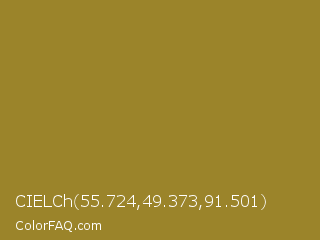 CIELCh 55.724,49.373,91.501 Color Image