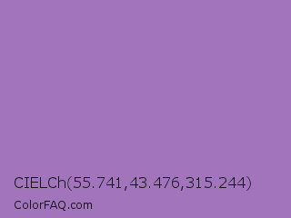 CIELCh 55.741,43.476,315.244 Color Image