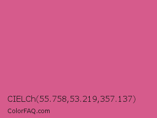 CIELCh 55.758,53.219,357.137 Color Image