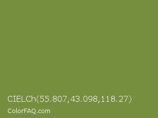 CIELCh 55.807,43.098,118.27 Color Image