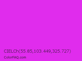 CIELCh 55.85,103.449,325.727 Color Image