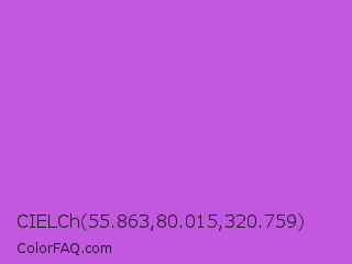 CIELCh 55.863,80.015,320.759 Color Image