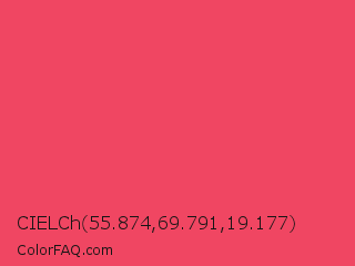 CIELCh 55.874,69.791,19.177 Color Image