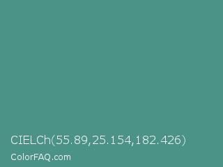 CIELCh 55.89,25.154,182.426 Color Image