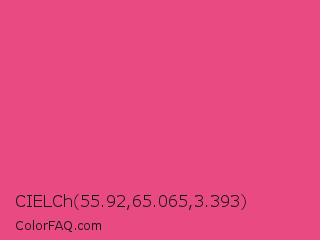 CIELCh 55.92,65.065,3.393 Color Image