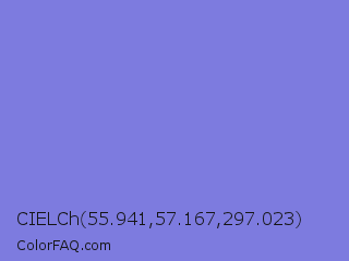 CIELCh 55.941,57.167,297.023 Color Image