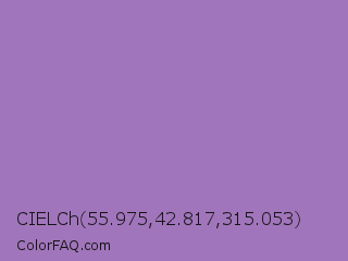 CIELCh 55.975,42.817,315.053 Color Image