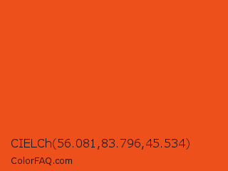 CIELCh 56.081,83.796,45.534 Color Image