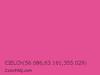CIELCh 56.086,63.161,355.029 Color Image