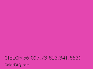 CIELCh 56.097,73.813,341.853 Color Image