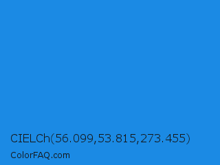 CIELCh 56.099,53.815,273.455 Color Image
