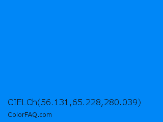 CIELCh 56.131,65.228,280.039 Color Image