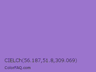 CIELCh 56.187,51.8,309.069 Color Image