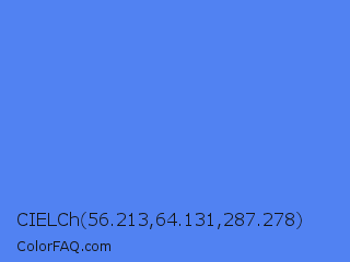 CIELCh 56.213,64.131,287.278 Color Image
