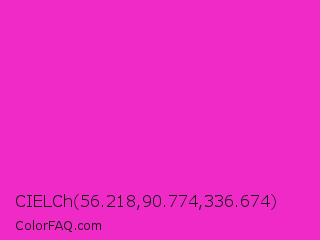 CIELCh 56.218,90.774,336.674 Color Image