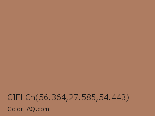 CIELCh 56.364,27.585,54.443 Color Image