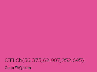 CIELCh 56.375,62.907,352.695 Color Image