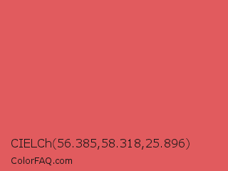 CIELCh 56.385,58.318,25.896 Color Image
