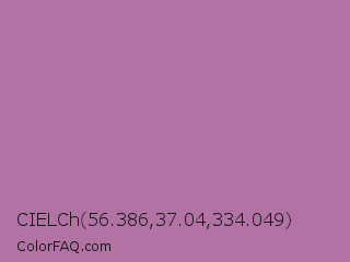CIELCh 56.386,37.04,334.049 Color Image