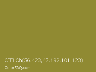 CIELCh 56.423,47.192,101.123 Color Image