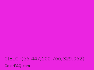 CIELCh 56.447,100.766,329.962 Color Image