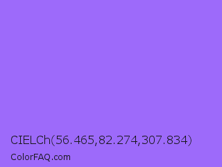 CIELCh 56.465,82.274,307.834 Color Image