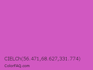 CIELCh 56.471,68.627,331.774 Color Image