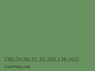 CIELCh 56.51,32.295,138.062 Color Image