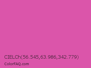 CIELCh 56.545,63.986,342.779 Color Image