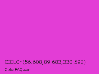 CIELCh 56.608,89.683,330.592 Color Image