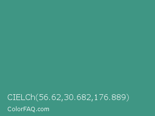 CIELCh 56.62,30.682,176.889 Color Image