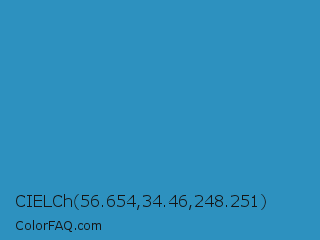 CIELCh 56.654,34.46,248.251 Color Image