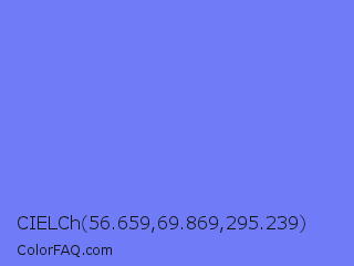 CIELCh 56.659,69.869,295.239 Color Image