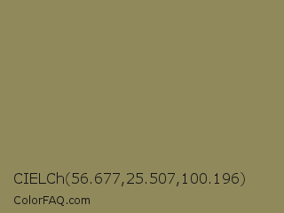 CIELCh 56.677,25.507,100.196 Color Image